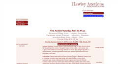 Desktop Screenshot of hawleyauctions.com